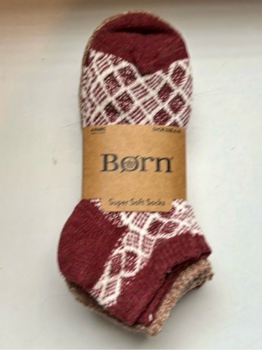 New Born Socks Women’s 4 Pair Burgundy & Brown Super Soft Casual Activewear Fall - Picture 12 of 12